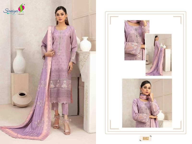 Saniya Rang Rasiya chikankari Vol 8 Catalog pakistani suits manufacturer in india