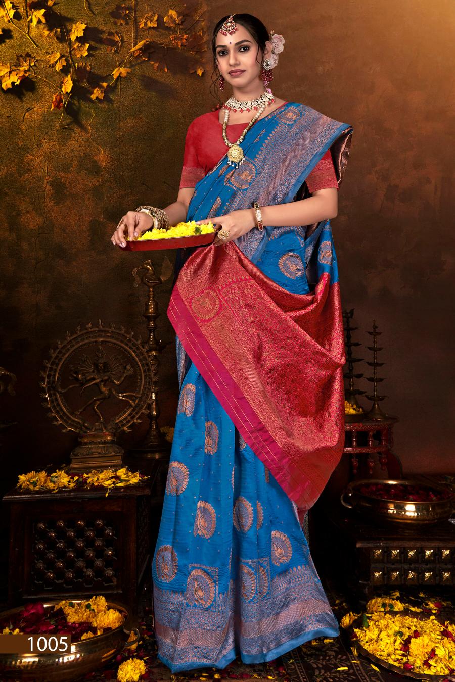 Saroj Ashoka Silk vol.2 soft silk  saree in surat with price wholesale