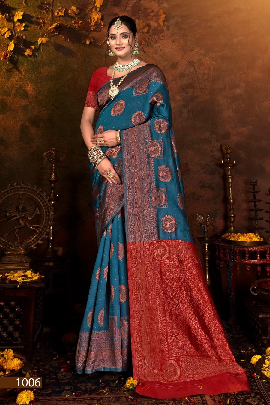 Saroj Ashoka Silk vol.2 soft silk  saree in surat with price wholesale