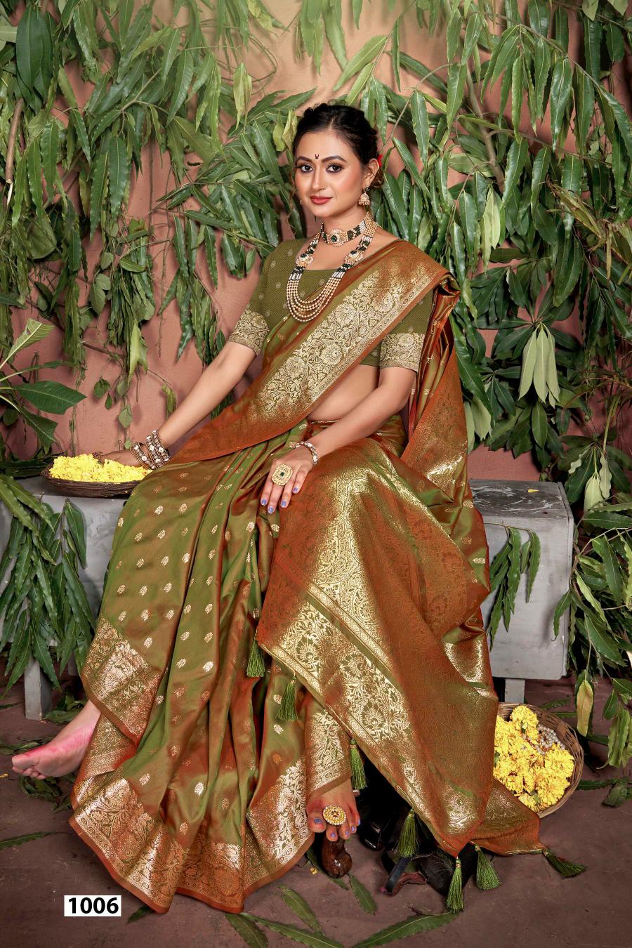 Saroj Gowri silk Vol.4 50*600 silk saree in surat with price wholesale