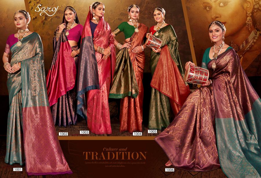 Saroj Khazana Silk vol.2 soft silk  saree in surat with price wholesale