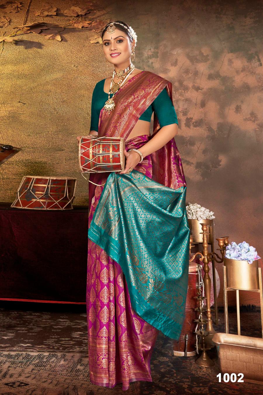 Saroj Khazana Silk vol.5 soft silk  saree in surat with price wholesale