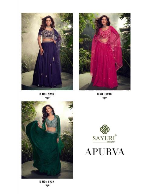 Sayuri Apurva Catalog wholesale lehenga price