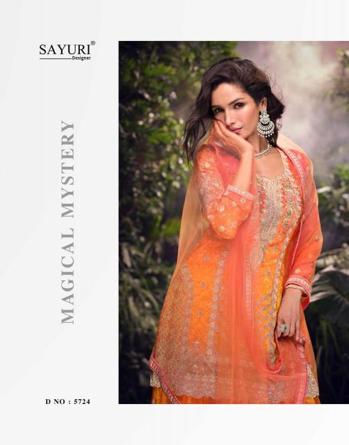 Sayuri Carnival Premium Real Chinon Silk Salwar Kameez Wholesale Catalog