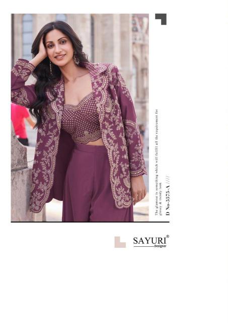 Sayuri Jannat Gold Catalog Designer Indo Western