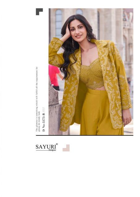 Sayuri Jannat Gold Catalog Designer Indo Western