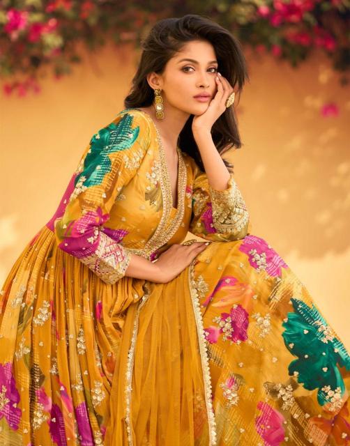 Sayuri Rani Catalog Premium Real Chinon Silk Salwar Suits