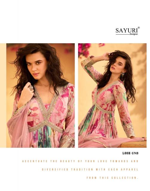 Sayuri Rani Catalog Premium Real Chinon Silk Salwar Suits