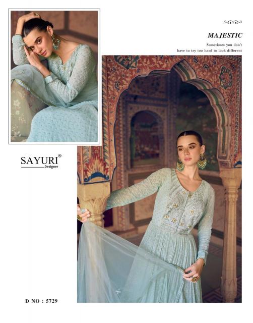 Sayuri Rubina Catalog party wear kurti Gown manufacturer in surat