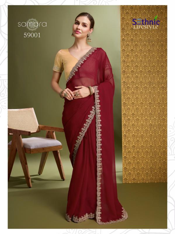 Sethnic Samara latest party wear sarees in india