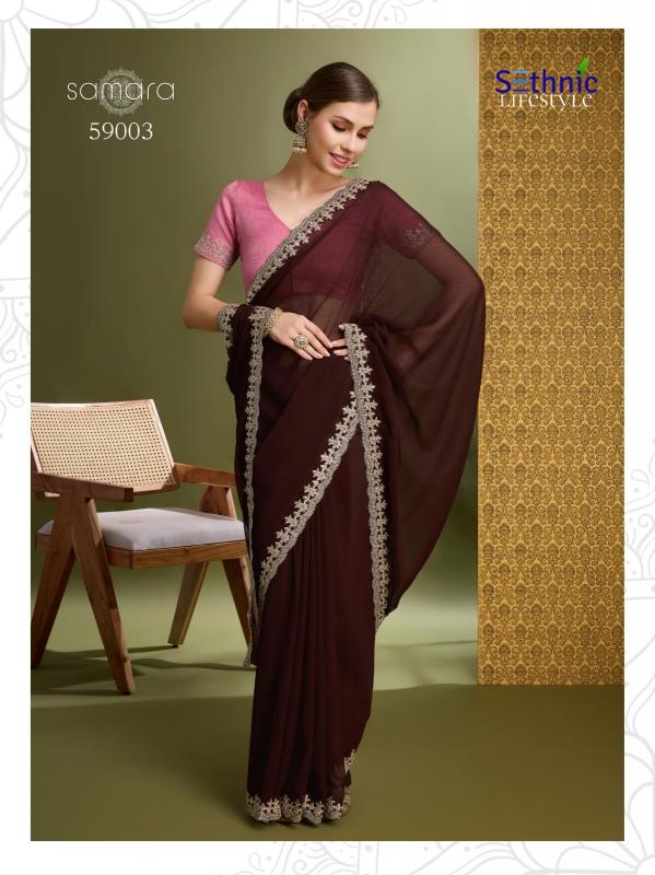 Sethnic Samara latest party wear sarees in india