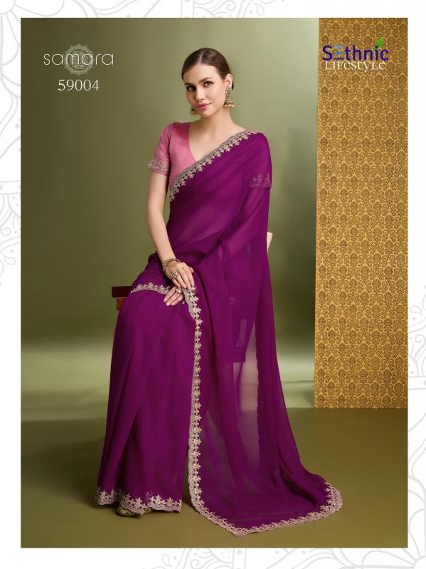 Sethnic Samara latest party wear sarees in india