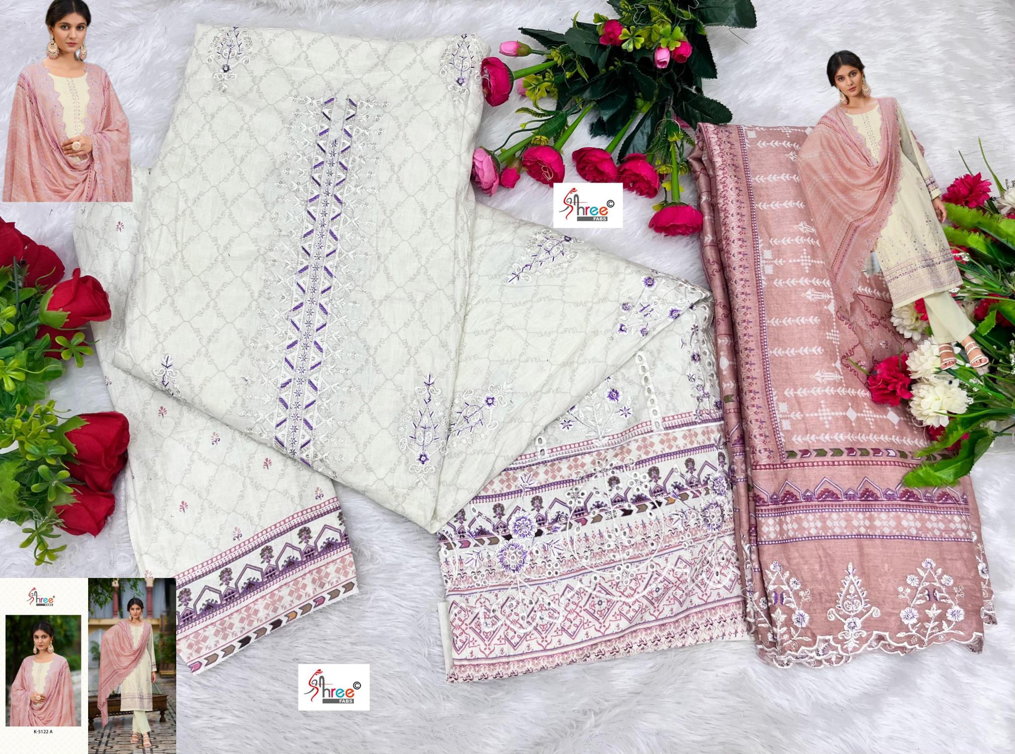 Shree Bin Saeed Lawn Collection Remix pakistani suits design with pants