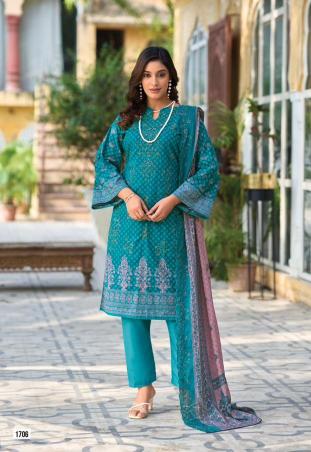 Shree Fabs Bin Saeed Lawn Collection Vol 17 Catalog wholesaler of pakistani suits in amritsar