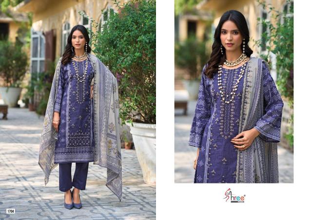 Shree Fabs Bin Saeed Lawn Collection Vol 17 Catalog wholesaler of pakistani suits in amritsar