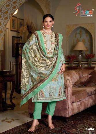 Shree Fabs Gujarish Vol 14 Nx Catalog blue pakistani suit