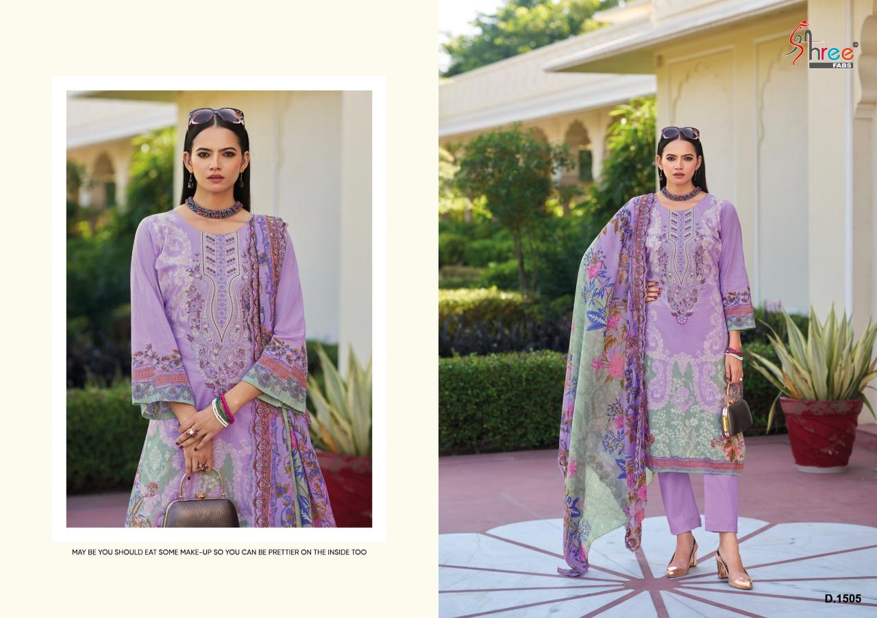 Shree Fabs Gujarish Vol 15 Catalog pakistani cotton suits with pants