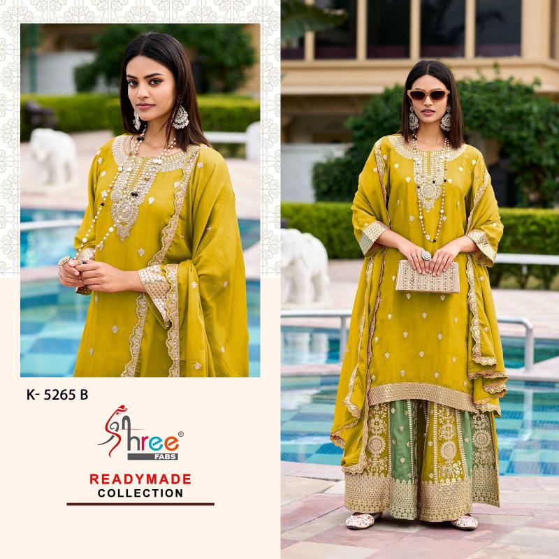 Shree Fabs K 5265 heavy embroderd Pakistani Suit Wholesale catalog