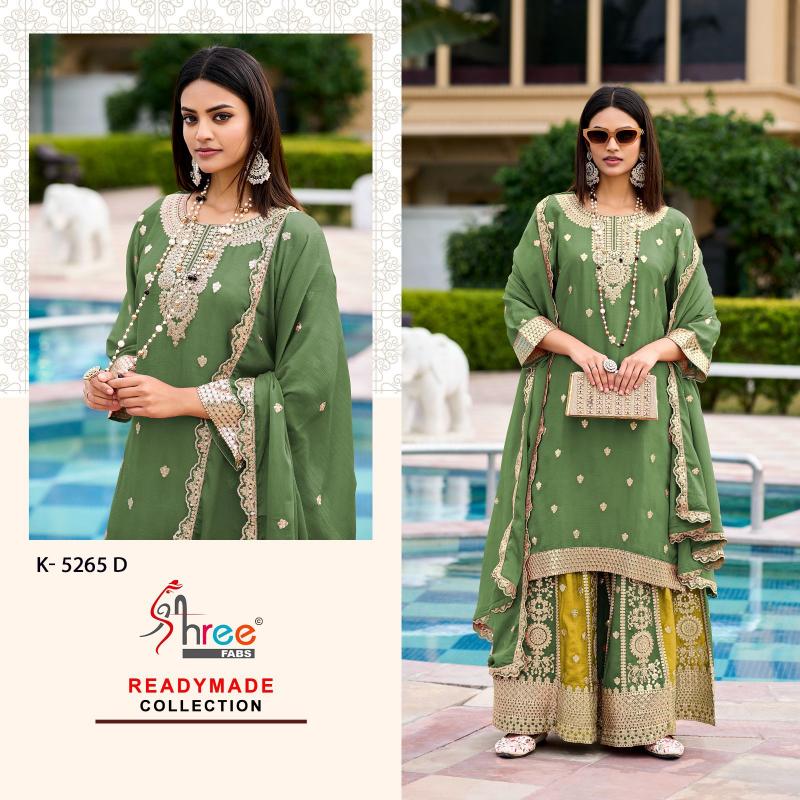 Shree Fabs K 5265 heavy embroderd Pakistani Suit Wholesale catalog