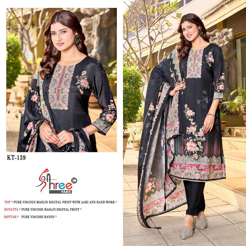 Shree Fabs KT 139 Catalog pakistani casual suits