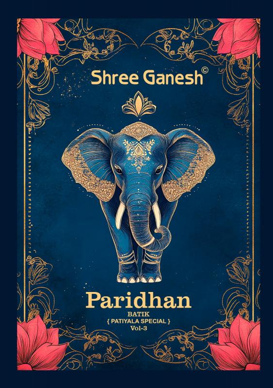 Shree Ganesh Paridhan Vol-03 – Dress Material - Wholesale Catalog