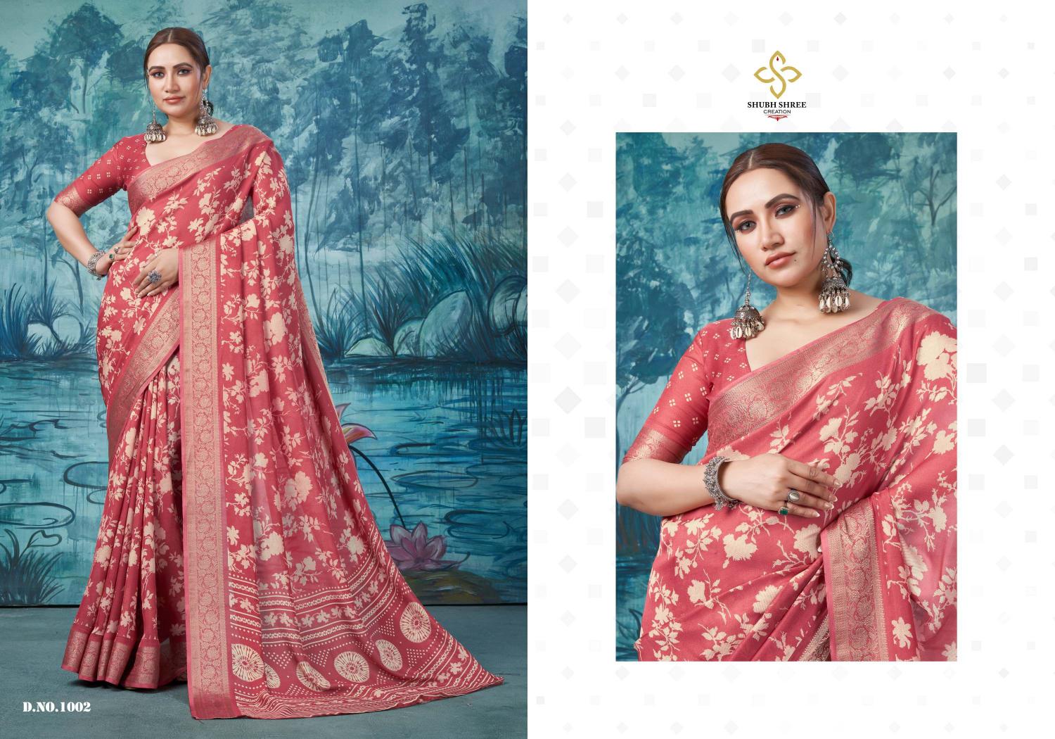 Shubh Shree Suman 1 Catalog fancy sarees online shopping india