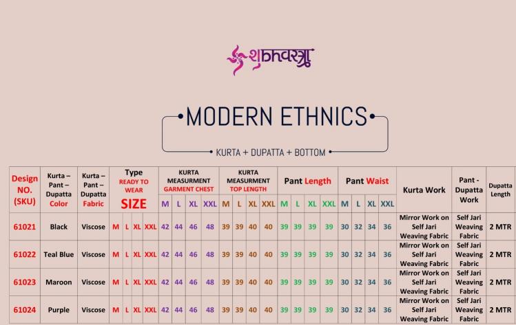 Shubhvastra modern ethnics viscose kurta pyjama manufacturers