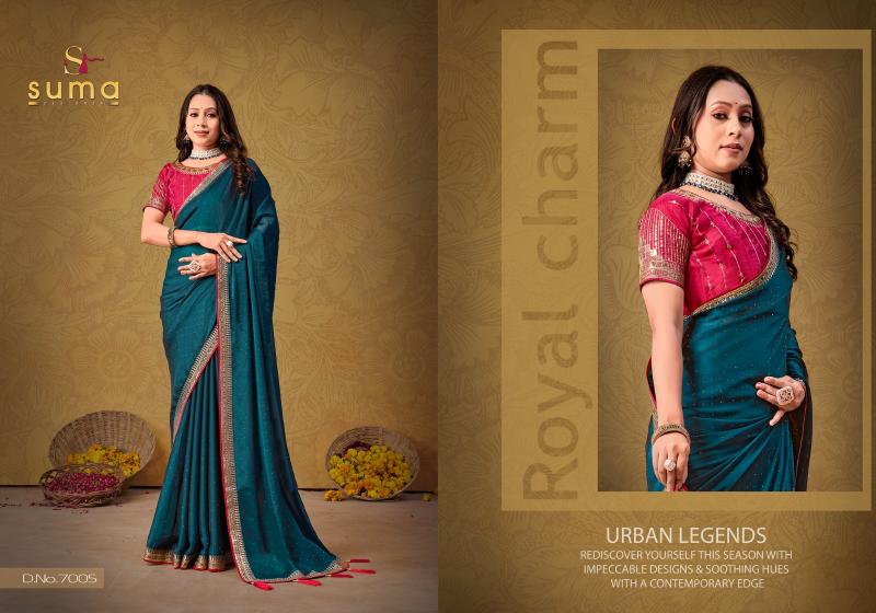 Suma Durgi 7001 To 7009 latest saree fashion in india