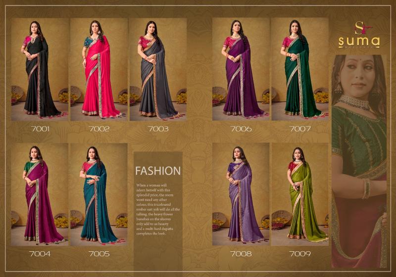 Suma Durgi 7001 To 7009 latest saree fashion in india