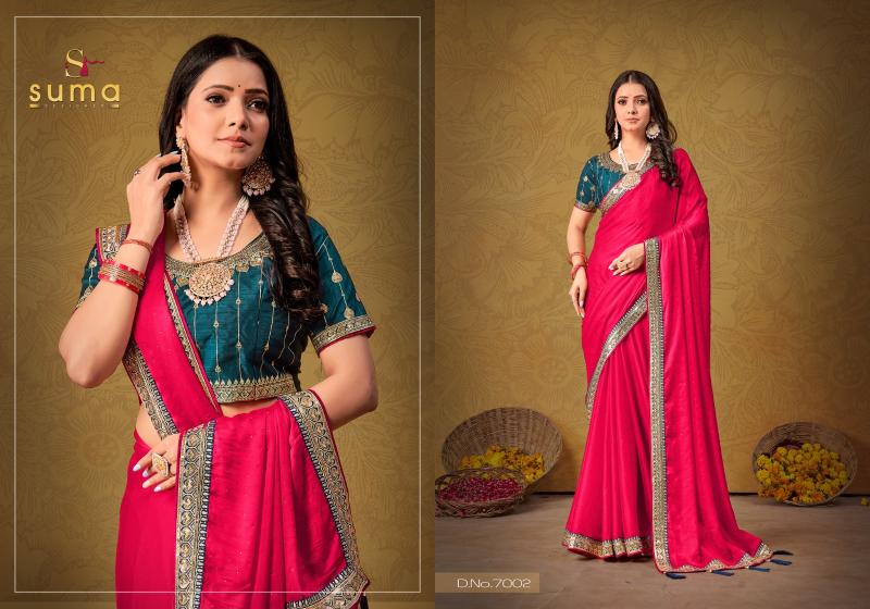 Suma Durgi 7001 To 7009 latest saree fashion in india