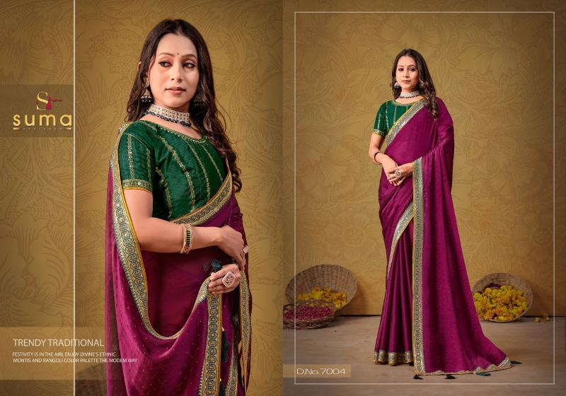 Suma Durgi 7001 To 7009 latest saree fashion in india