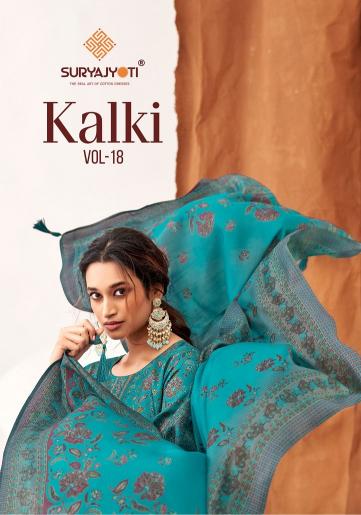 SuryaJyoti Kalki Vol-18 – Dress Material - Wholesale Catalog