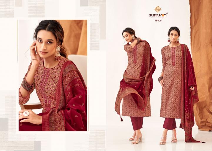 SuryaJyoti Kalki Vol-18 – Dress Material - Wholesale Catalog