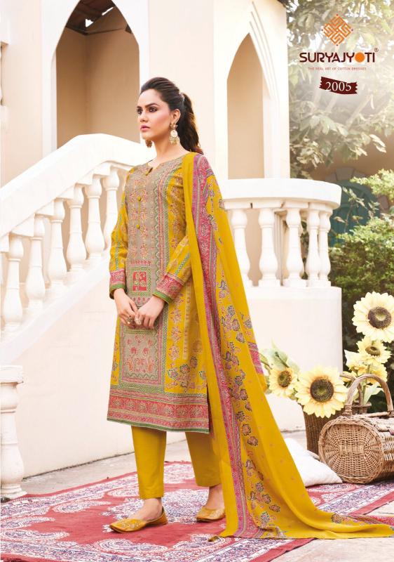 SuryaJyoti Kanchan Vol-02 – Dress Material - Wholesale Catalog