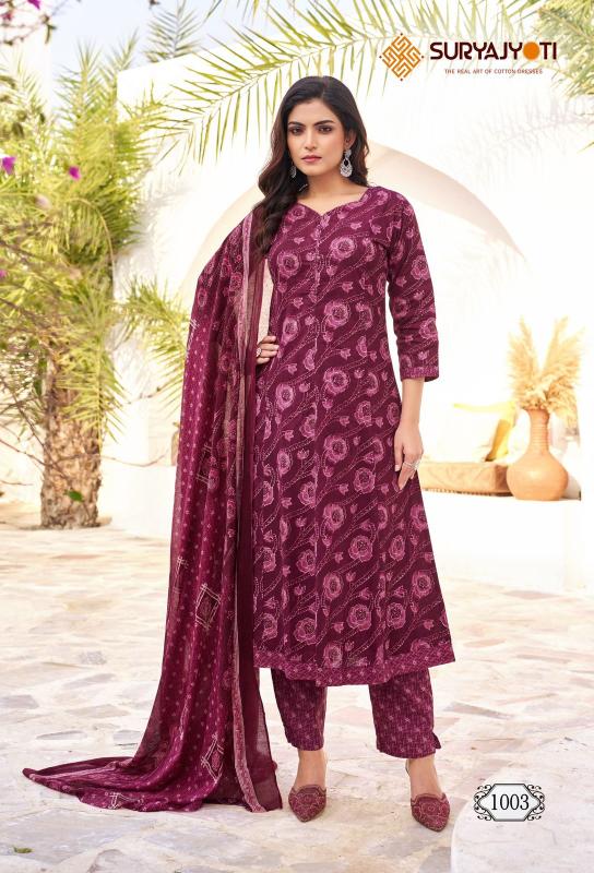 Suryajyoti Rashi Vol-1 – Anarkali Kurti Pant With Dupatta - Wholesale Catalog