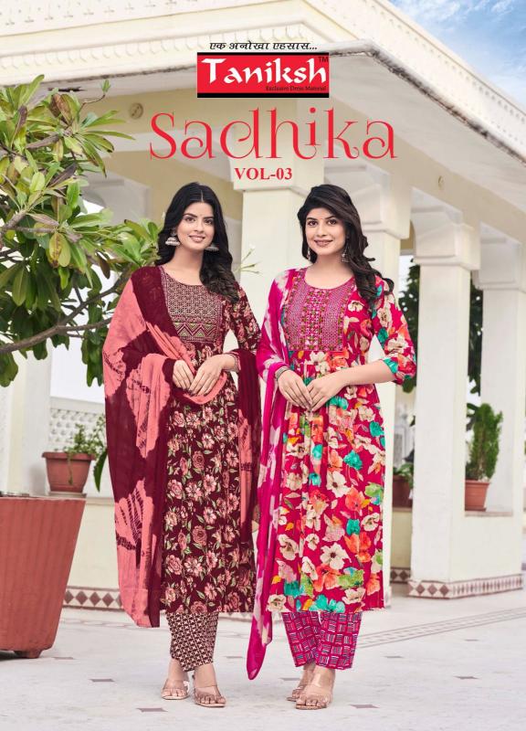 Taniksh Sadhika Vol 3 branded kurtis manufacturers in surat