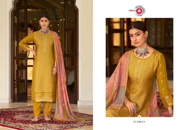 Triple Aaa Kaya Viscose Maslin Dress Material Wholesale Catalog