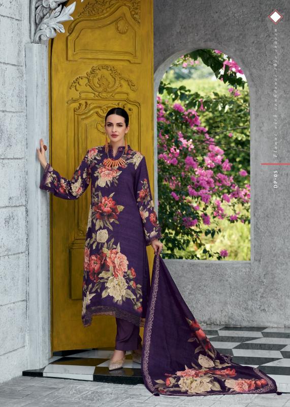 Varsha Dark Petals Salwar Kameez Wholesale Cataog