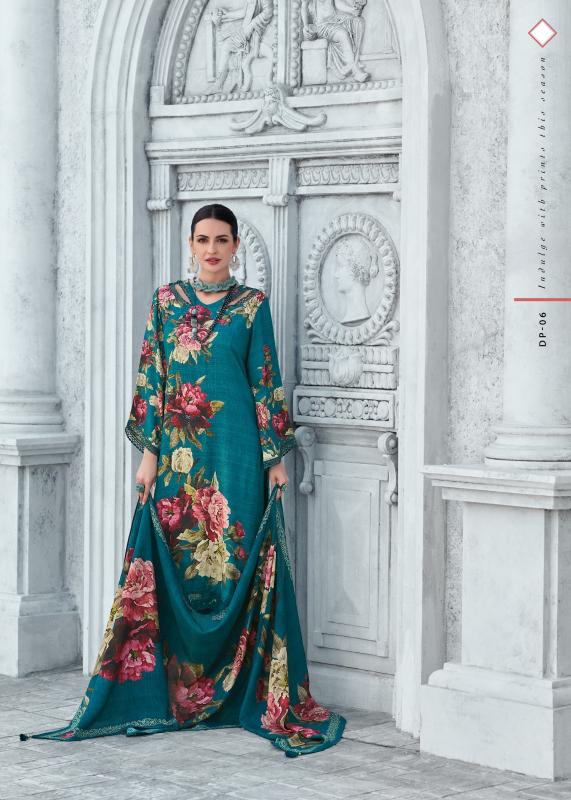 Varsha Dark Petals Salwar Kameez Wholesale Cataog