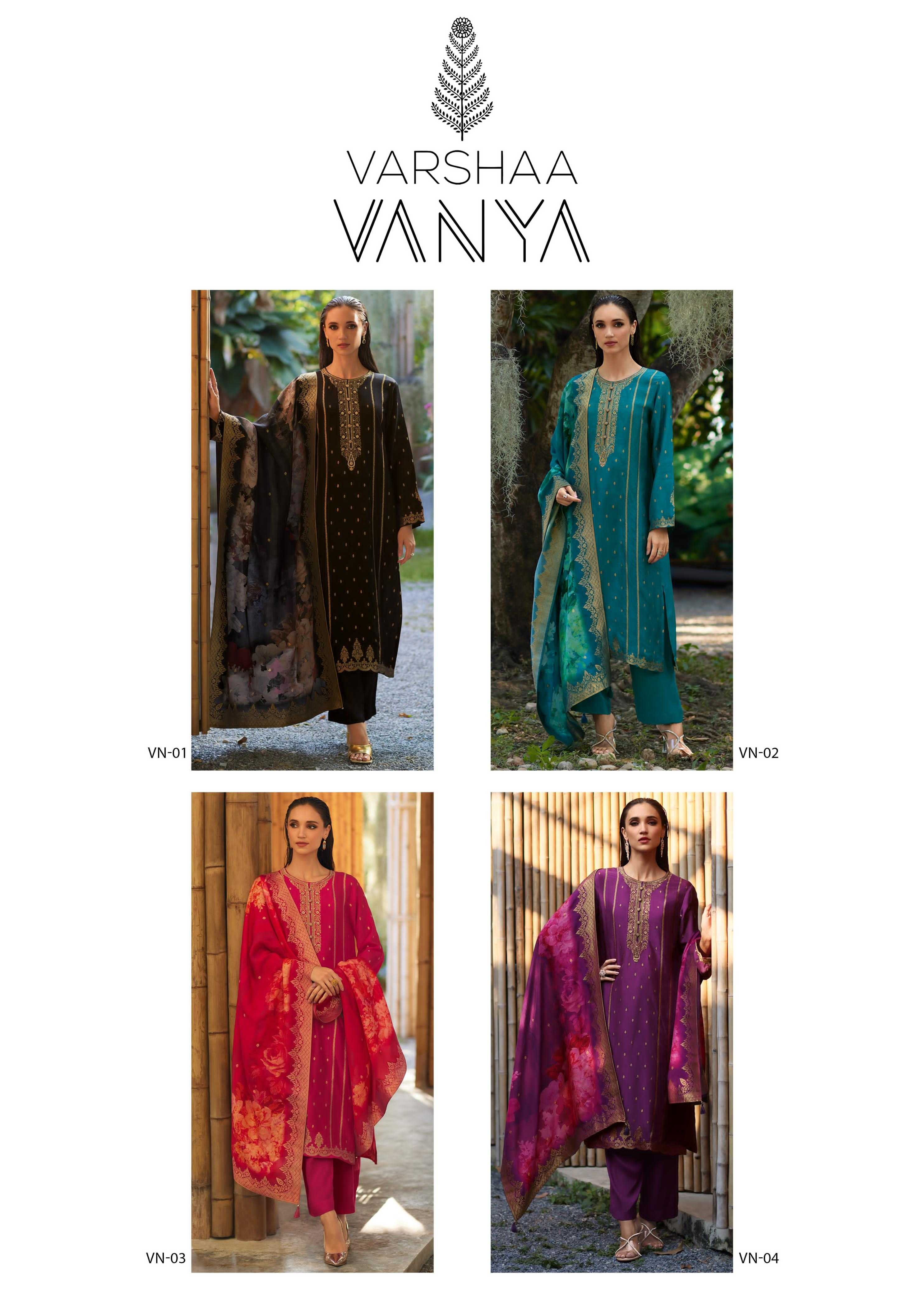 Varsha Vanya online wholesale wedding salwar kameez