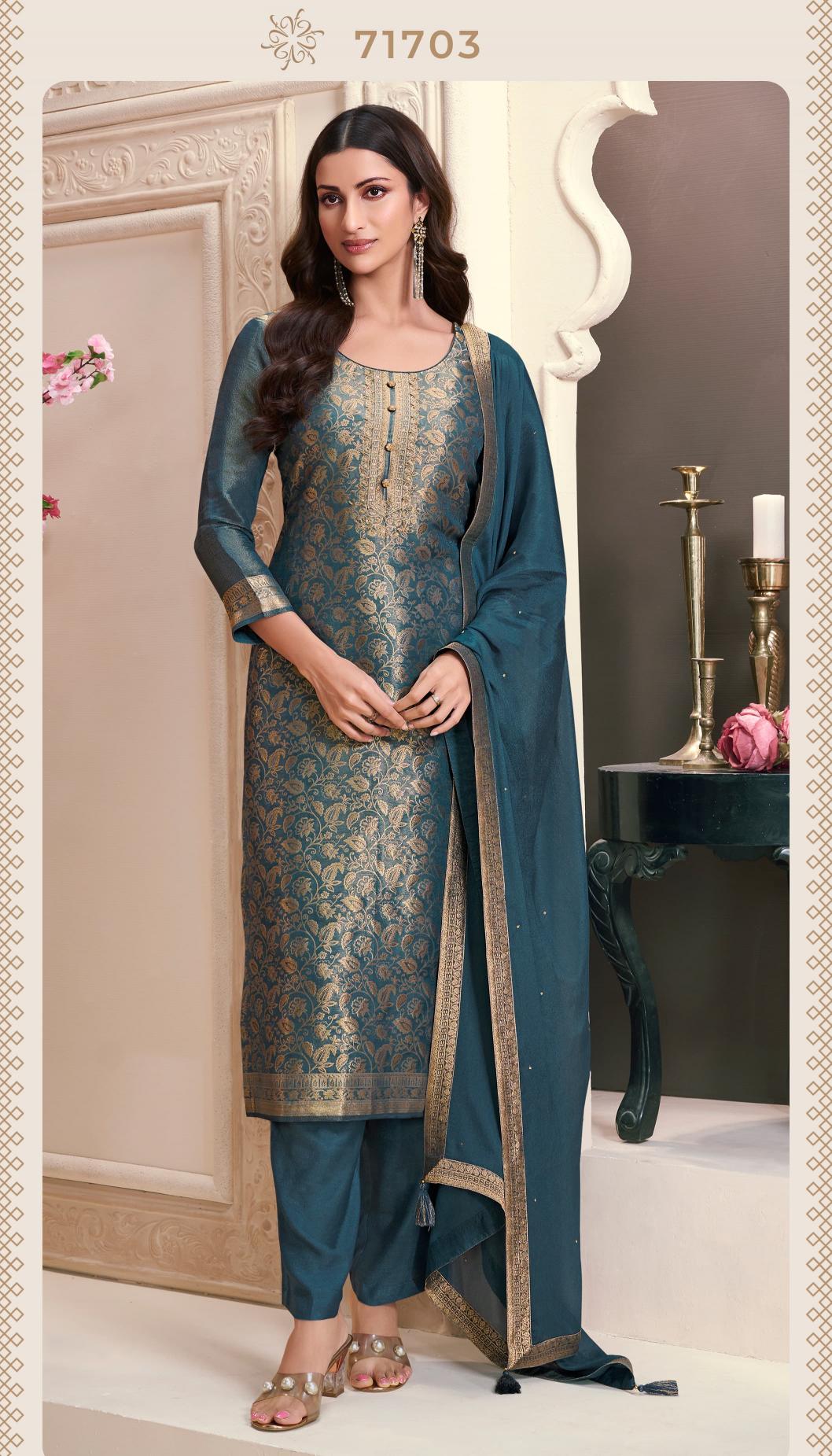 Vinay Kuleesh Star 2 Catalog Designer Salwar Kameez