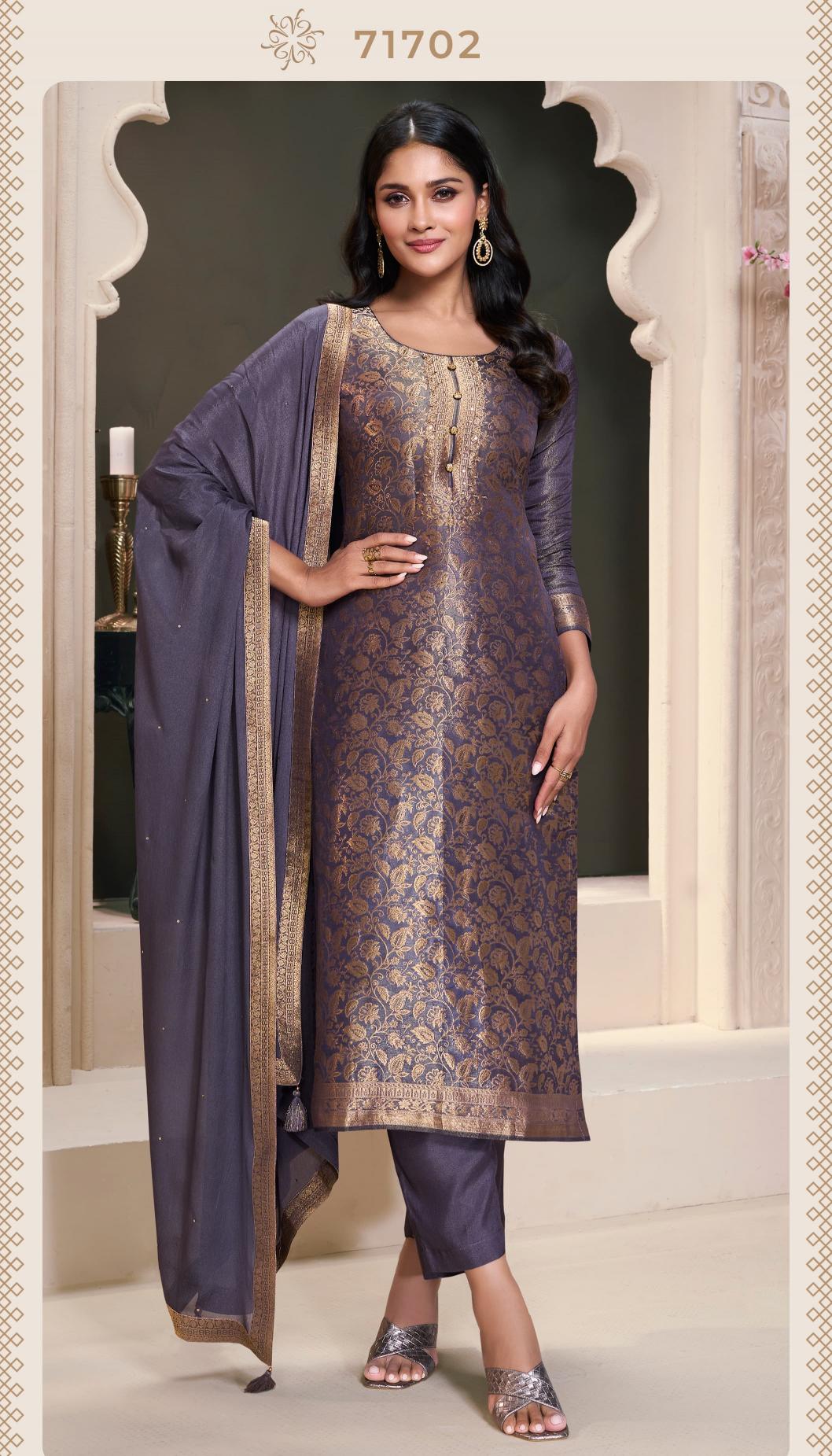 Vinay Kuleesh Star 2 Catalog Designer Salwar Kameez