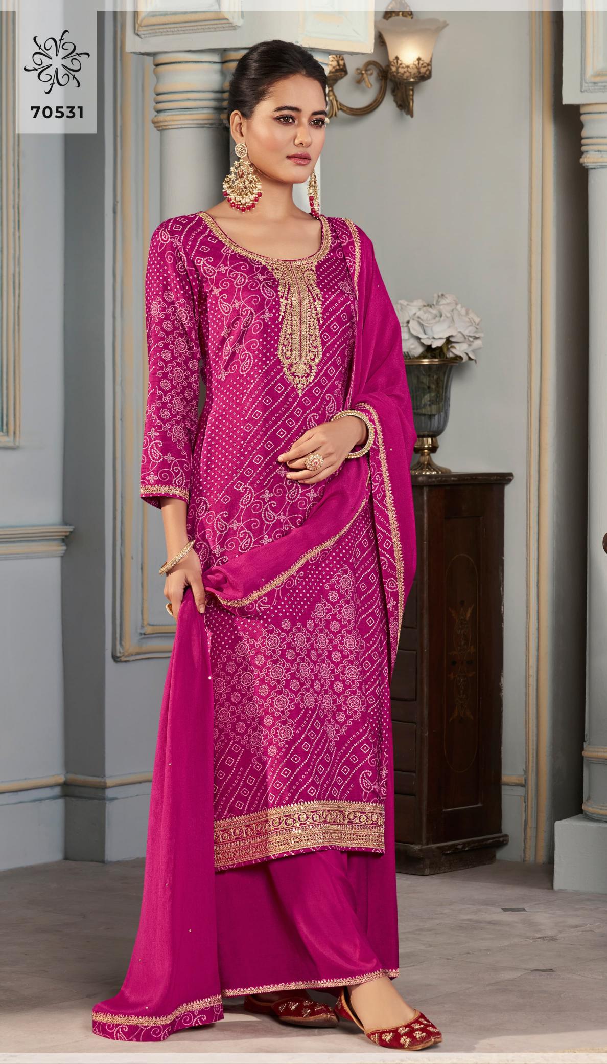 Vinay Kuleesh Stuti unstitched salwar kameez wholesalers uk