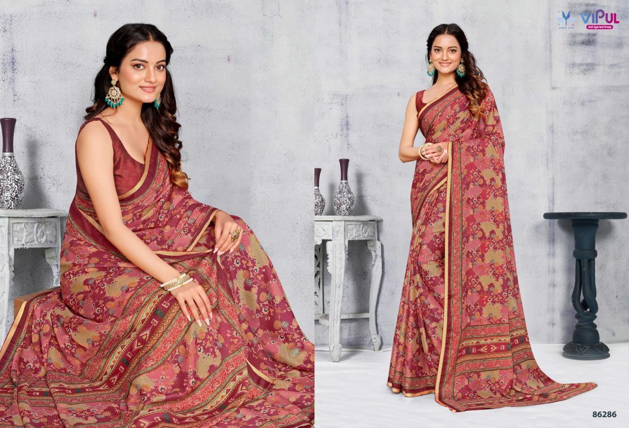 Vipul Antique Vol 2 86283 to 86291 fab india sarees stylish