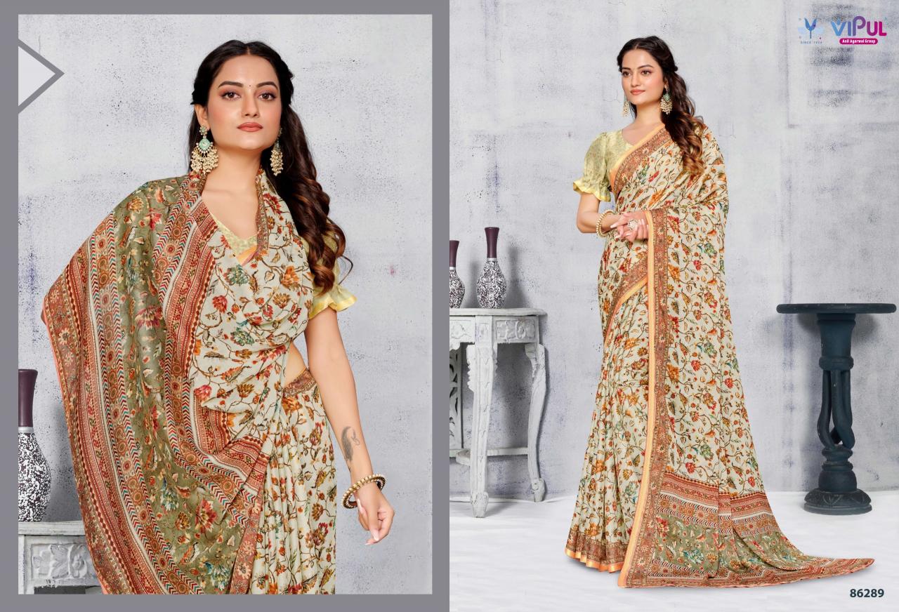 Vipul Antique Vol 2 86283 to 86291 fab india sarees stylish