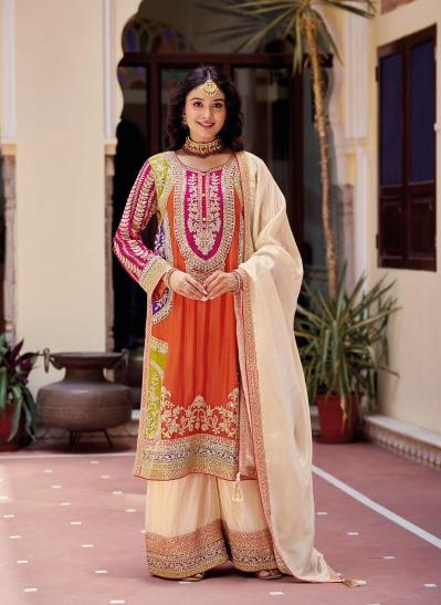 Your Choice Kalkee Heavy Chinon salwar kameez wholesale catalog