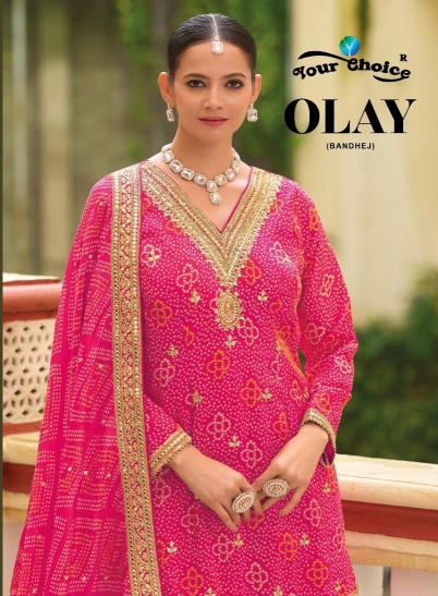 Your Choice Olay Catalog salwar kameez fabric wholesale