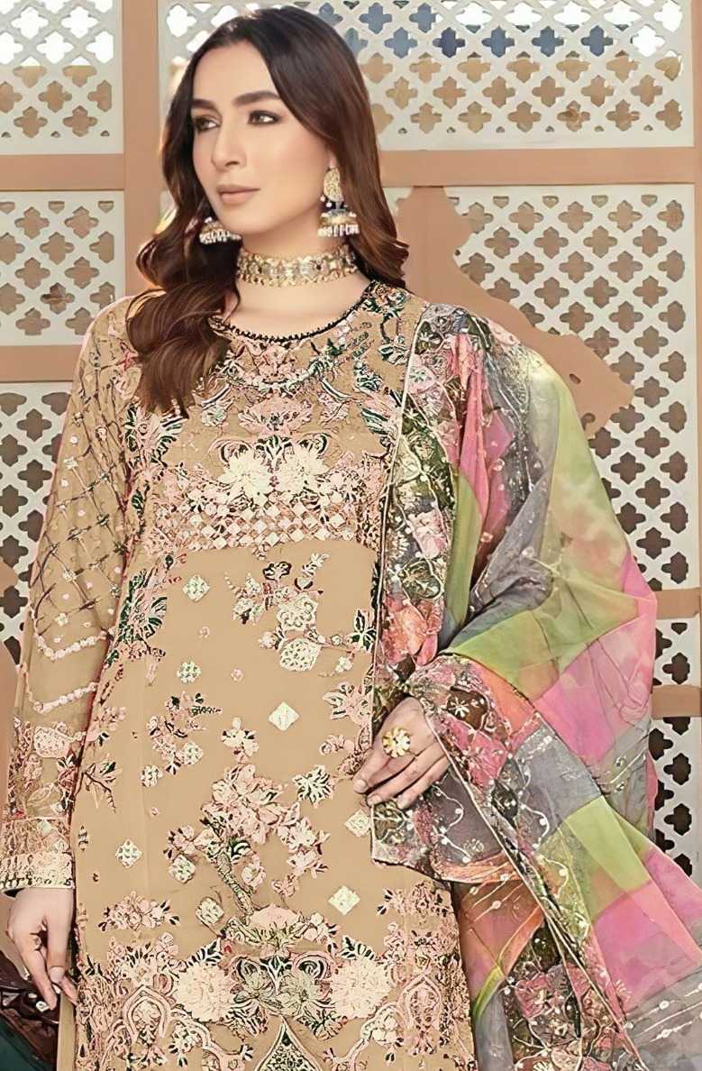 Zaha Abeela Organza pakistani suits wholesaler