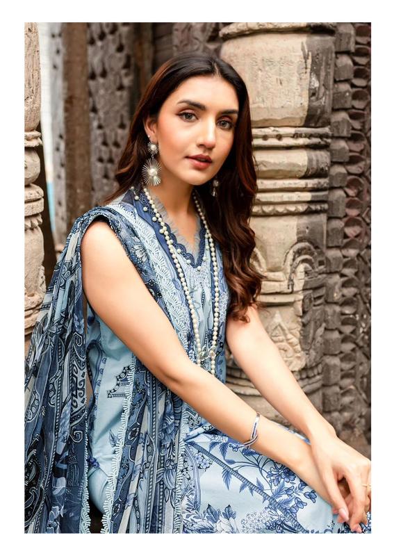 Zesh Baroque Vol-01 – Karachi Dress Material - Wholesale Catalog