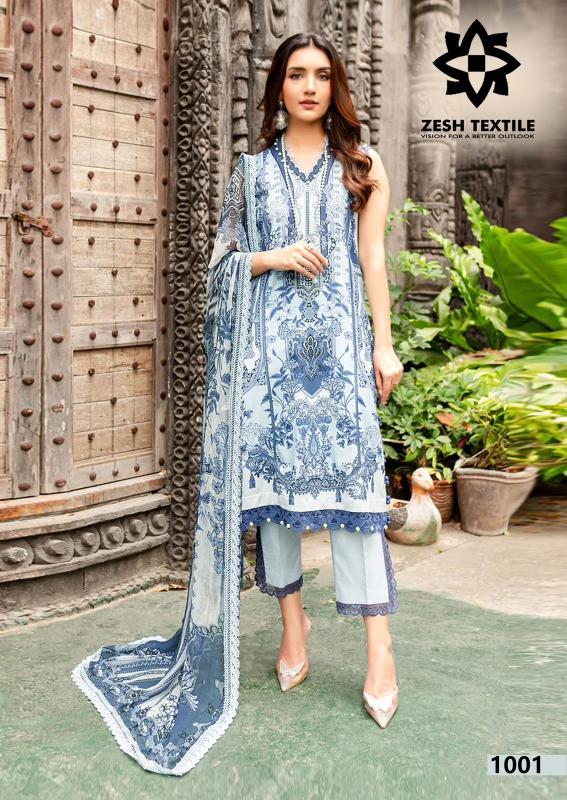 Zesh Baroque Vol-01 – Karachi Dress Material - Wholesale Catalog